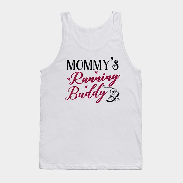 Running Mom and Baby Matching T-shirts Gift Tank Top by KsuAnn